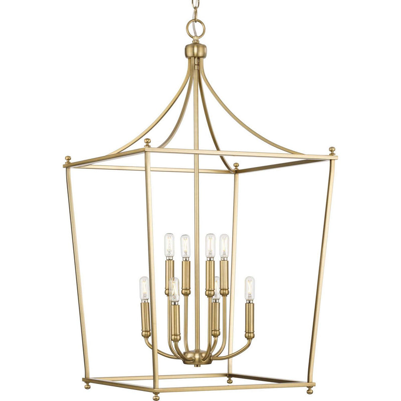 Parkhurst 8-Light Pendant in Brushed Bronze