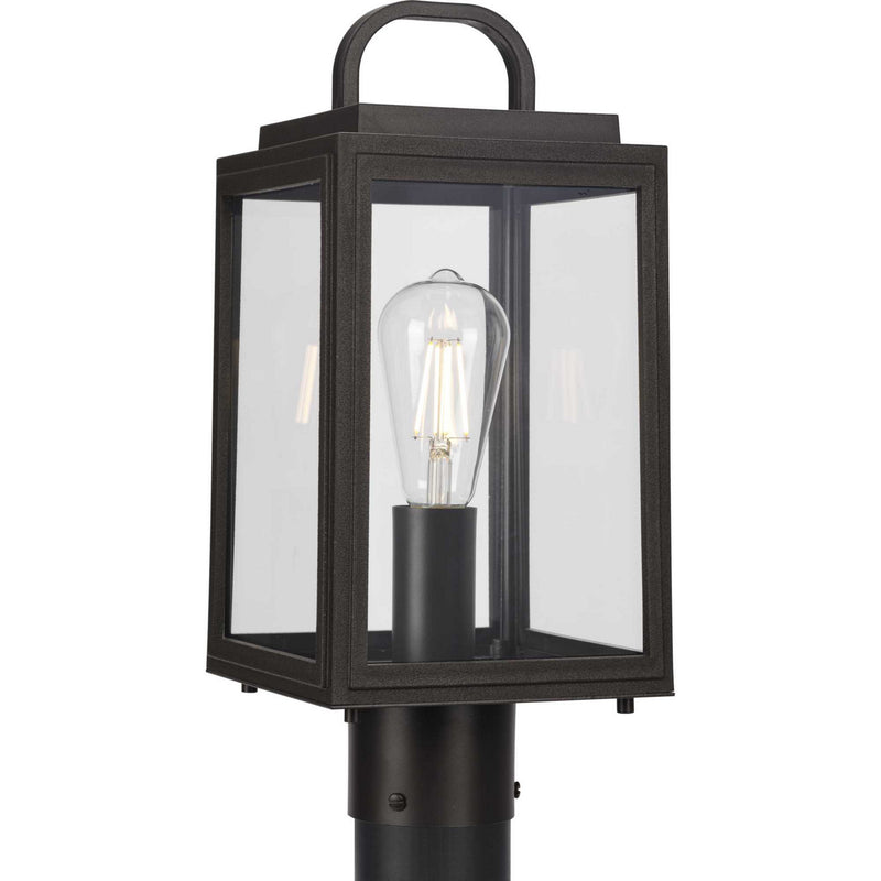 Grandbury One Light Outdoor Post Mount in Antique Bronze