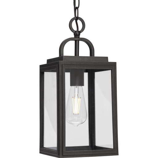 Grandbury One Light Outdoor Hanging Lantern in Antique Bronze