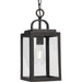 Grandbury One Light Outdoor Hanging Lantern in Antique Bronze