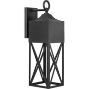 Birkdale Large Outdoor Wall Lantern in Black