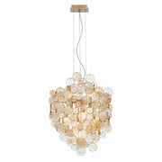 Trento 7-Light 10.5" Chandelier in Gold