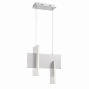Coburg 8" x 20" Pendant in Aluminium