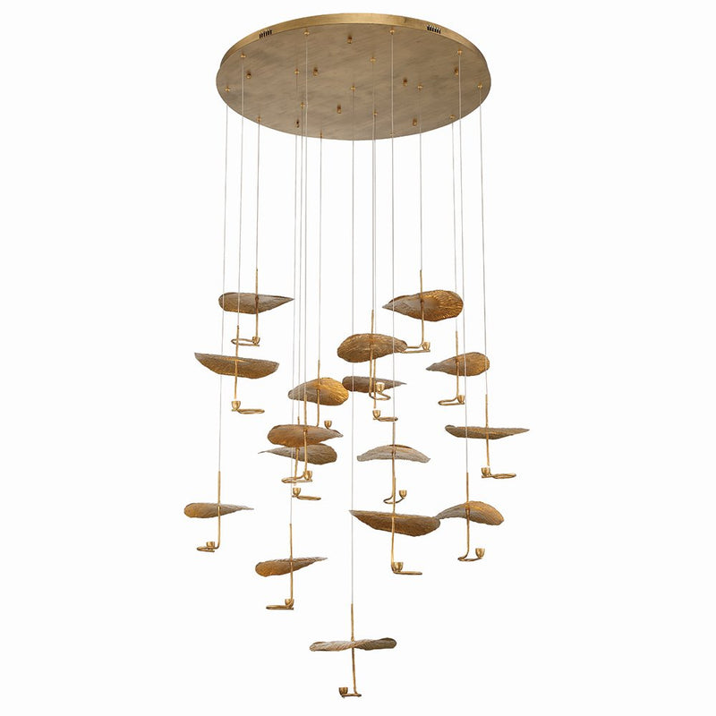 Lagatto 16-Light 48" Cluster Pendant in Oil Rubbed Bronze
