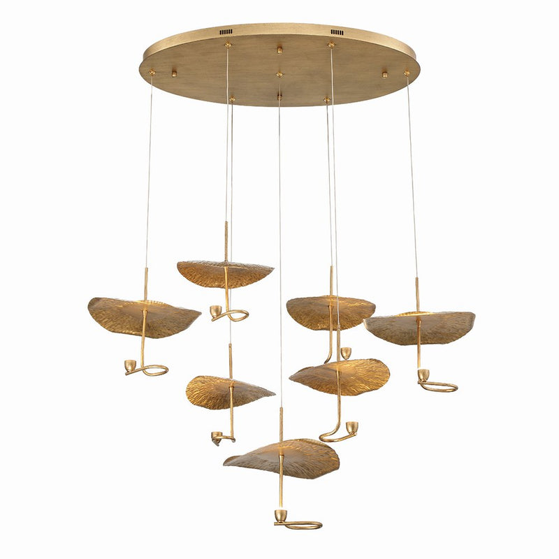 Lagatto 7-Light 40" Linear Pendant in Oil Rubbed Bronze