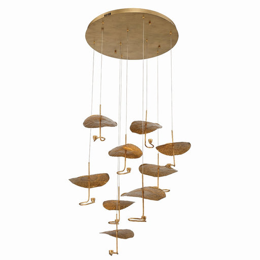 Lagatto 9-Light 36" Cluster Pendant in Oil Rubbed Bronze