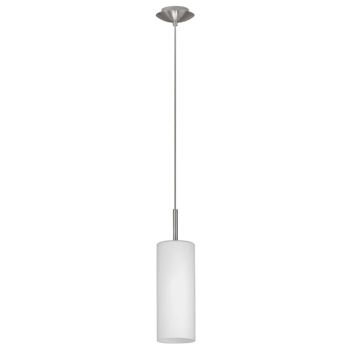 Troy 3 One Light Mini Pendant in Matte Nickel