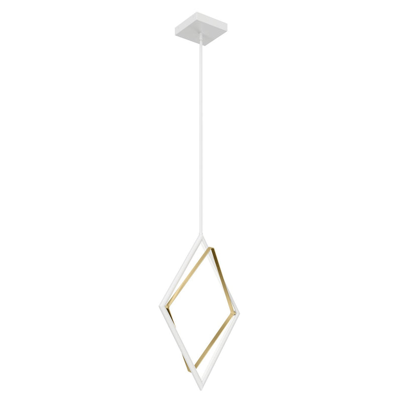 Darski Pendant in White
