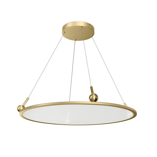 Jovian Pendant in Champagne Gold