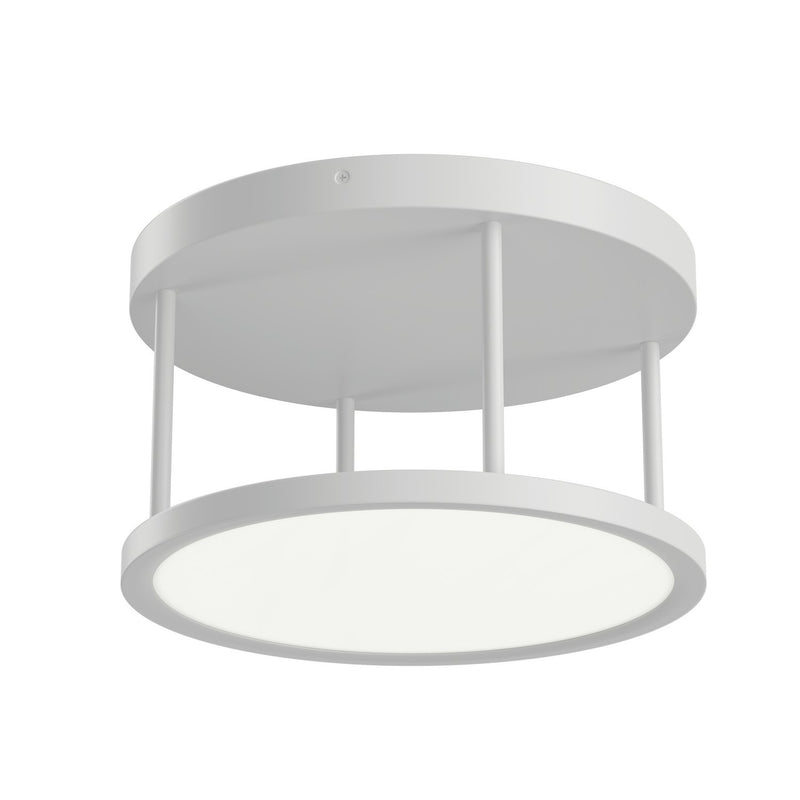 Lavi Semi-Flush Mount in White