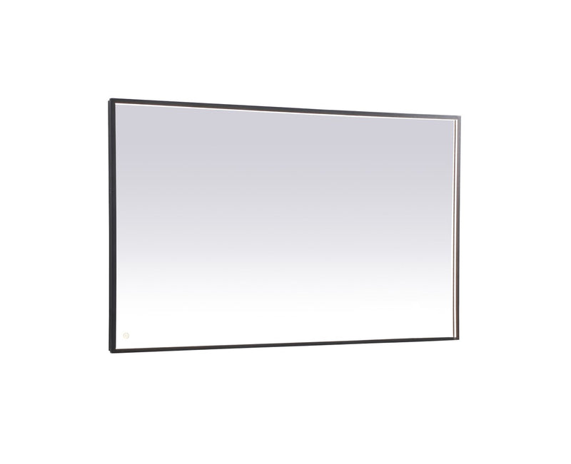 MRE63660BK - Pier LED Mirror in Black by Elegant Lighting