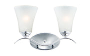 Vital 2 Light Bath Vanity in Polished Chrome