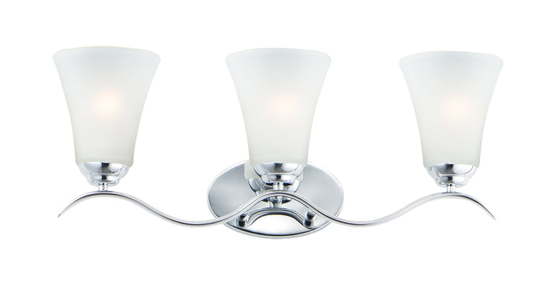 Vital 3 Light Bath Vanity in Polished Chrome