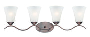 Vital 4 Light Bath Vanity in Oil Rubbed Bronze
