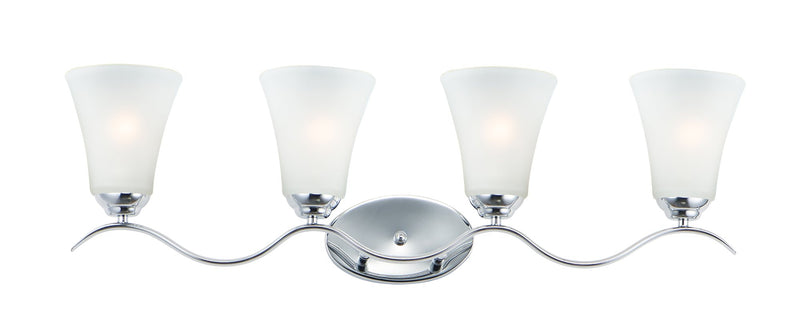 Vital 4 Light Bath Vanity in Polished Chrome