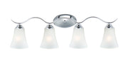 Vital 4 Light Bath Vanity in Polished Chrome