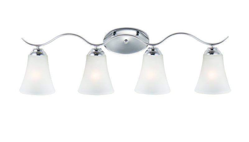 Vital 4 Light Bath Vanity in Polished Chrome