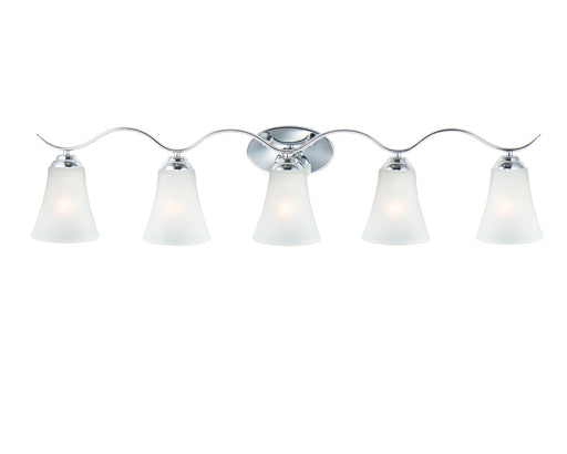 Vital 5 Light Bath Vanity in Polished Chrome