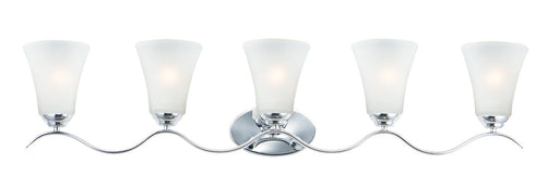 Vital 5 Light Bath Vanity in Polished Chrome