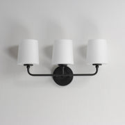 Bristol 3 Light Bath Vanity in Black