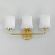 Bristol 3 Light Bath Vanity in Satin Brass