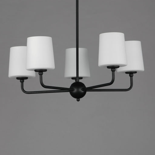 Bristol 5 Light Chandelier in Anthracite