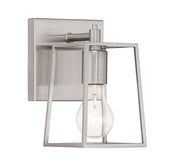 Dunn 1 Light 5.13" Wall Sconce in Brushed Polished Nickel