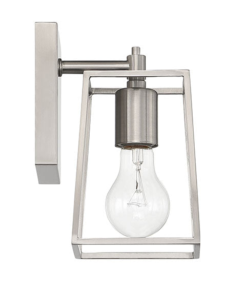 Dunn 1 Light 5.13" Wall Sconce in Brushed Polished Nickel