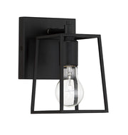 Dunn 1 Light 5.13" Wall Sconce in Flat Black