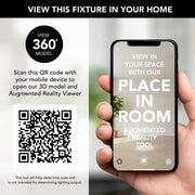 Mid Century 2-Light Bath Vanity Light in Polished Nickel