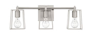 Dunn 3 Light 22.75" Vanity in Brushed Polished Nickel