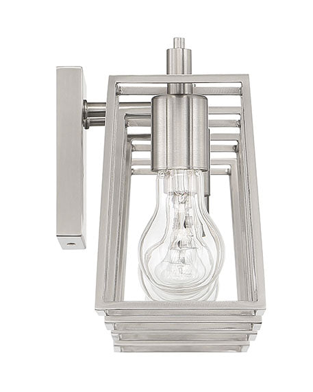 Dunn 4 Light 31.75" Vanity in Brushed Polished Nickel