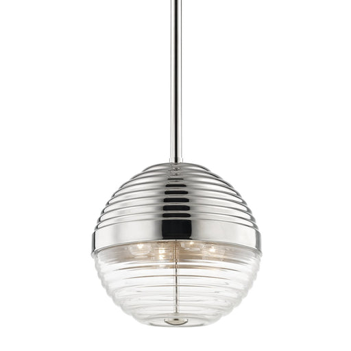 Easton 4-Light Pendant in Polished Nickel