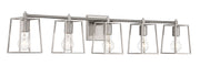 Dunn 5 Light 40.88" Vanity in Brushed Polished Nickel