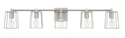 Dunn 5 Light 40.88" Vanity in Brushed Polished Nickel