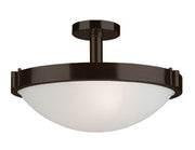 Boise Semi-Flush Mount in Oil Rubbed Bronze - Lamps Expo