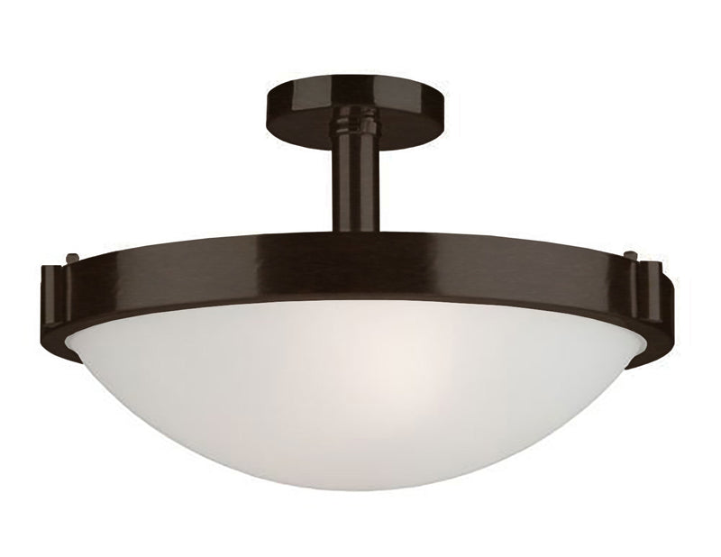 Boise Semi-Flush Mount in Oil Rubbed Bronze - Lamps Expo