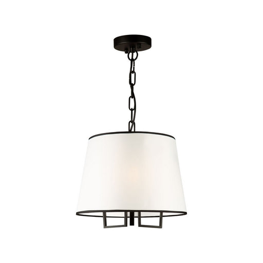 Coco 3-Light Drum Pendant in Black