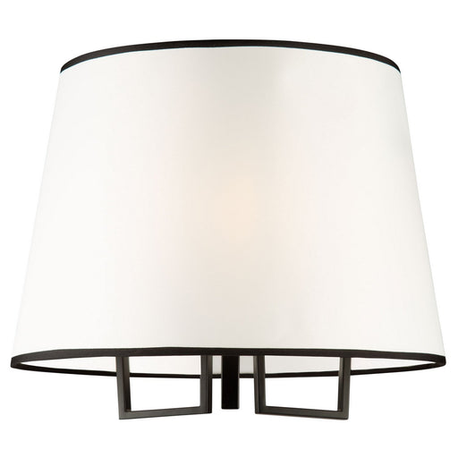 Coco 3-Light Semi-Flush Mount in Gold and Black