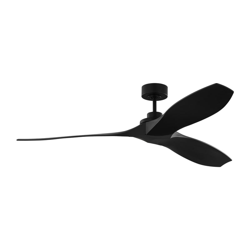 Collins Coastal Smart 60" Ceiling Fan in Midnight Black