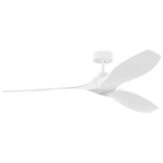 Collins 60" Outdoor Ceiling Fan in Matte White