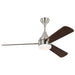 Streaming Smart 52" Ceiling Fan in Brushed Steel - Lamps Expo