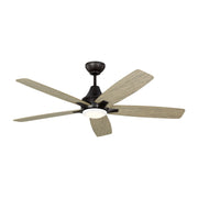 Lowden 52" LED Ceiling Fan in Aged Pewter