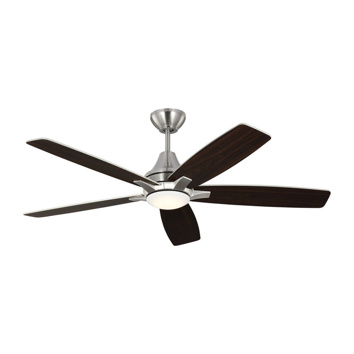 Lowden 52" Ceiling Fan in Brushed Steel