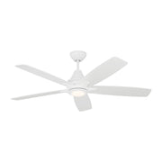 Lowden 52" LED Ceiling Fan in Matte White