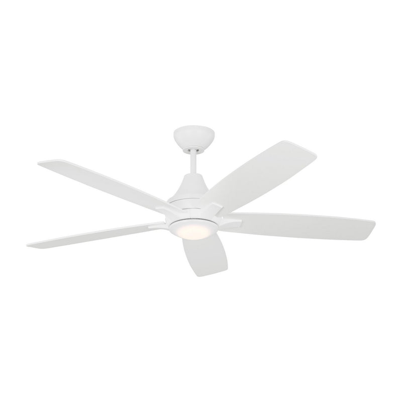 Lowden 52" LED Ceiling Fan in Matte White