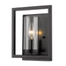 Marco 1-Light Wall Sconce in Matte Black