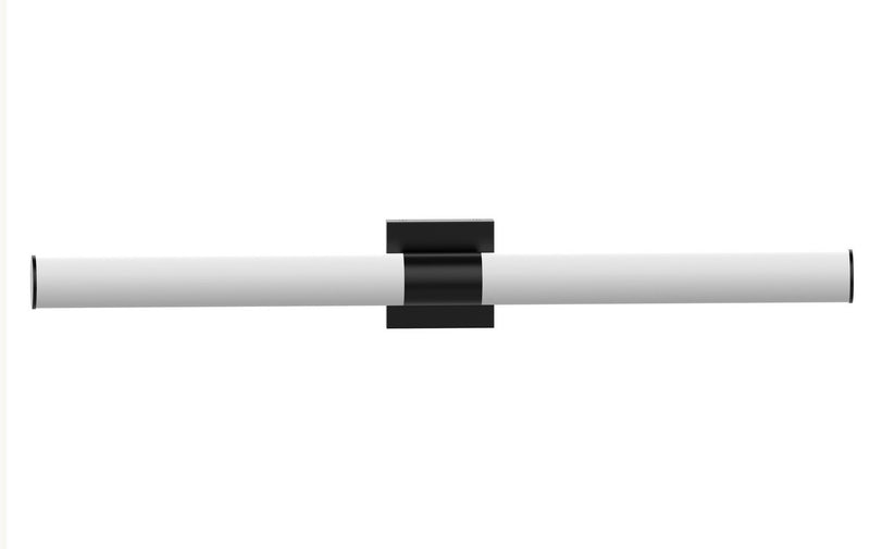 38" LED Cylinder Bath Vanity Light in Coal