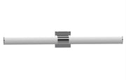 38" LED Cylinder Bath Vanity Light in Brushed Nickel