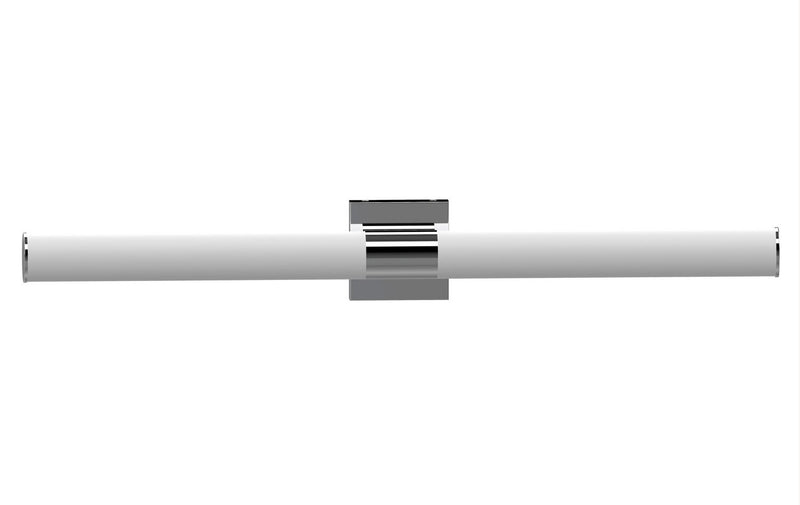 38" LED Cylinder Bath Vanity Light in Brushed Nickel